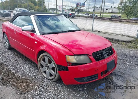 2005 Audi S4 from USA, damaged, VIN WUARL48H25K902339